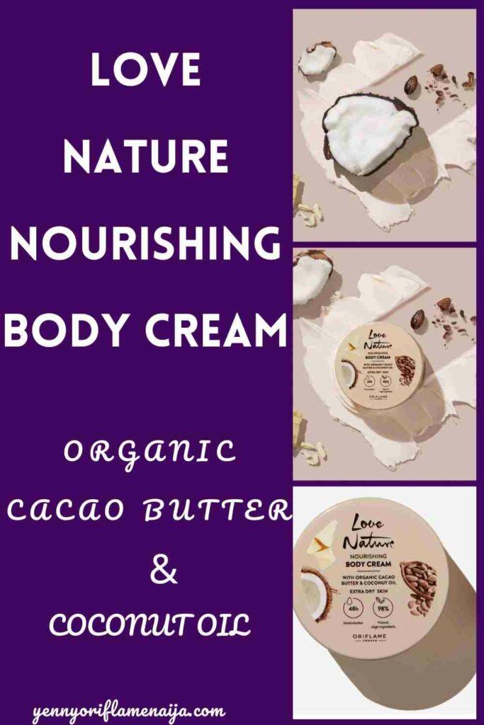 Oriflame Love Nature Nourishing Body Cream-