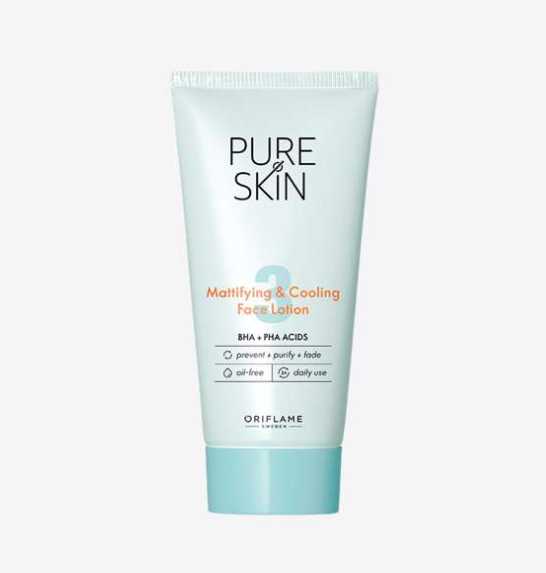 Pure Skin Mattifying and Cooling Face Lotion