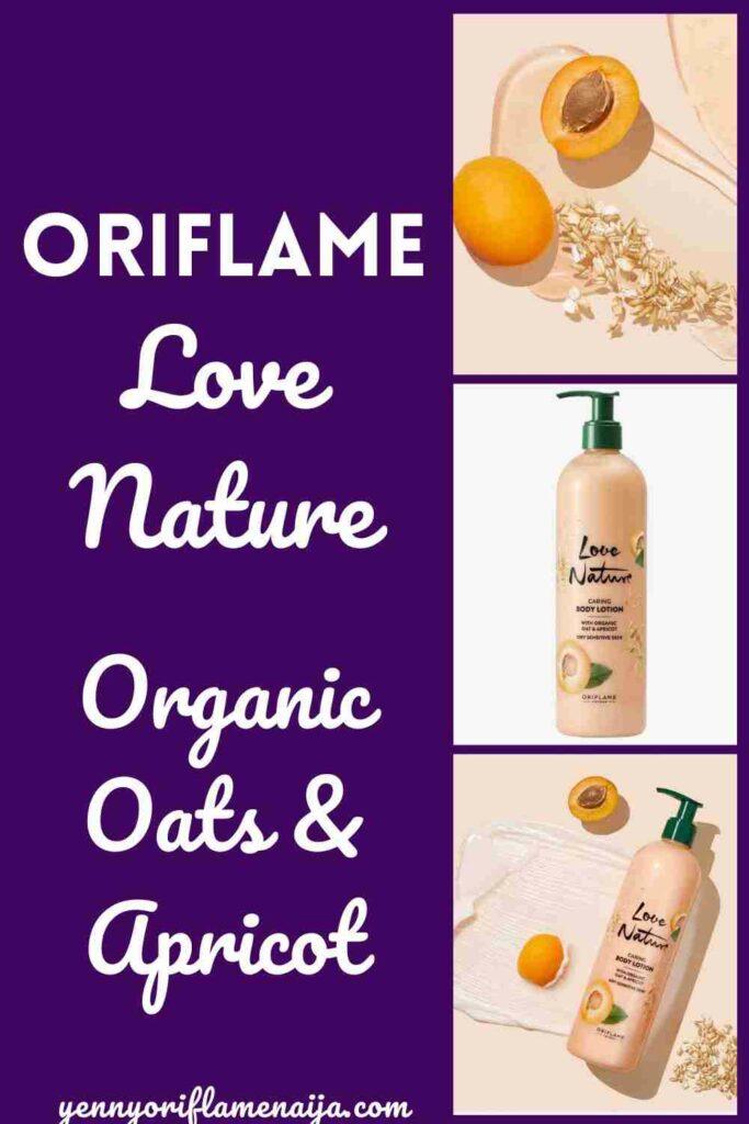 Images of Love Nature Organic Oat & Apricot Body Lotion
